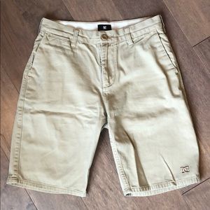 DC khaki shorts